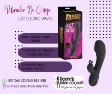 VIBRADOR DE CONEJO FIERCE EUPHORIA LUST WAVES SEXSHOP PTE PIEDRA